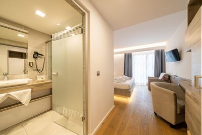 Appartamento in albergo, bagno, WC, balcone