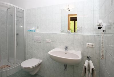 Triple room, shower or bath, toilet, balcony